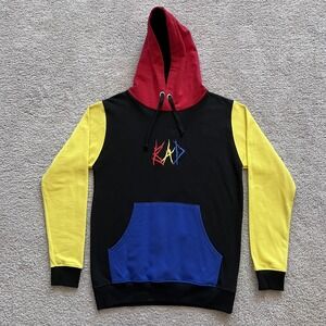 XXXTentacion Bad Vibes Forever Colorblock Hoodie Mens Medium Multicolor Pullover